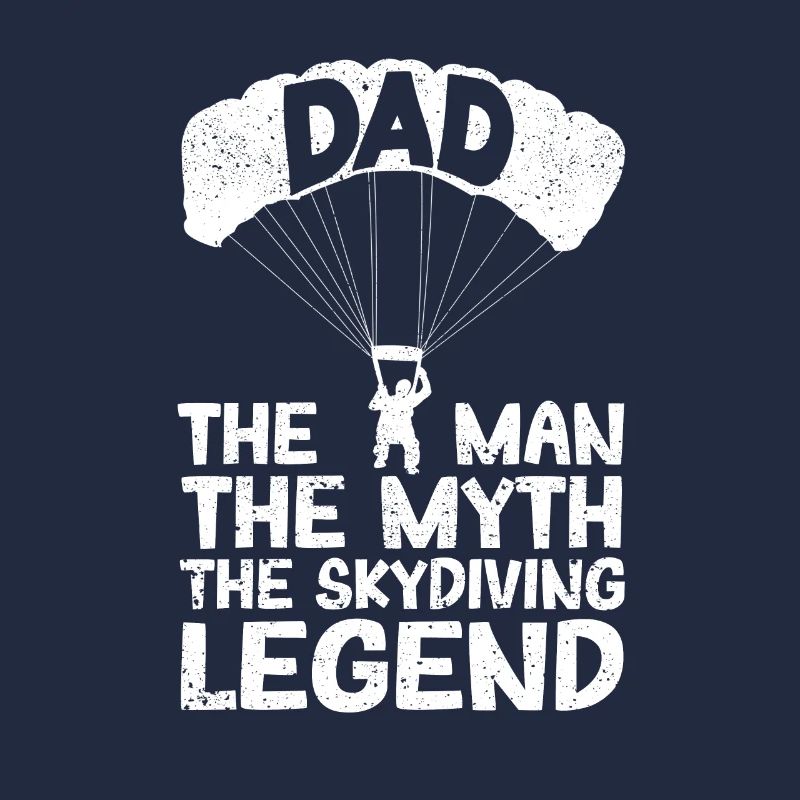Skydiver Base Jump Dad Der Mann Der Mythos Die