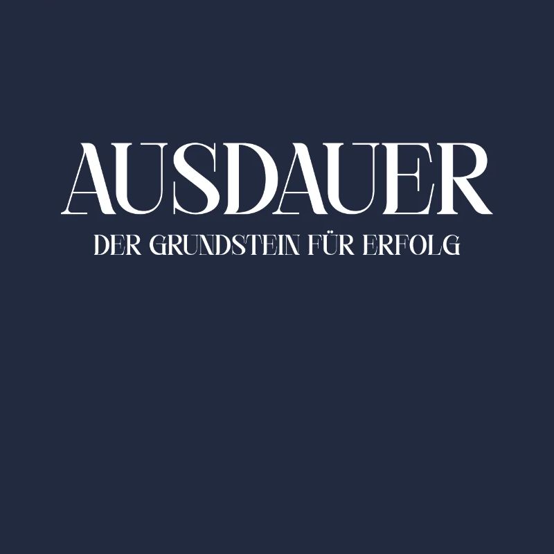 Ausdauer Glück Motivation