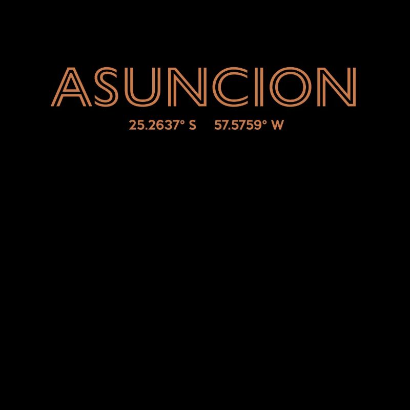 Paraguay City Coordinates - Asuncion