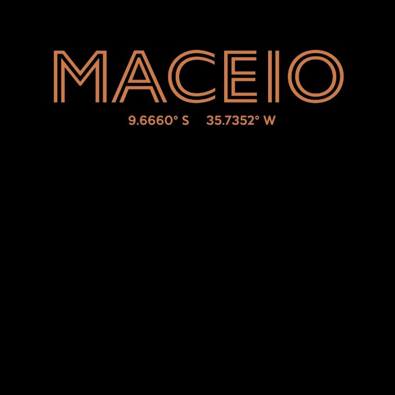 Brazil City Coordinates - Maceio