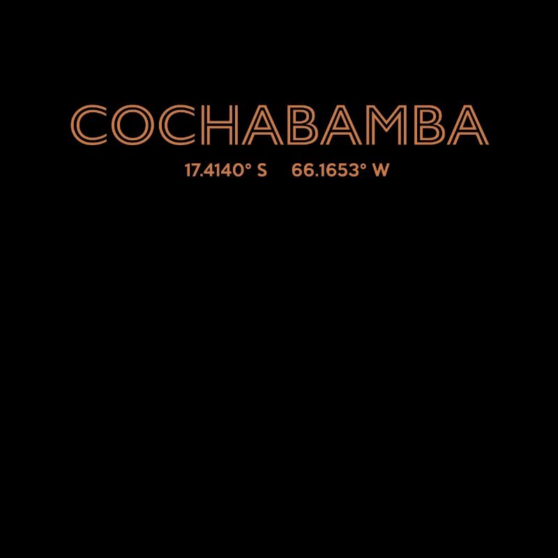 Bolivia City Coordinates - Cochabamba