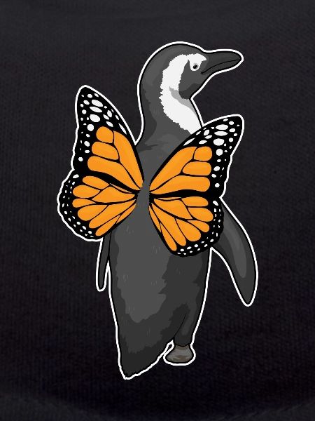 Penguin Butterfly Wings