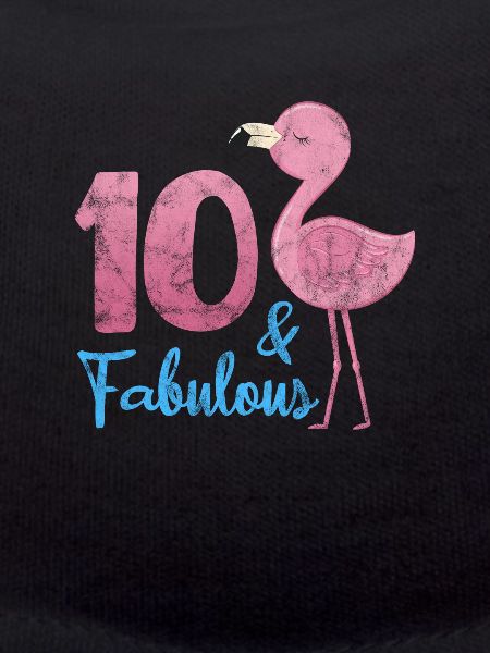 10th birthday Flamingo