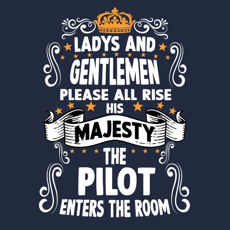 Pilot T Witzig Spruch Piloten