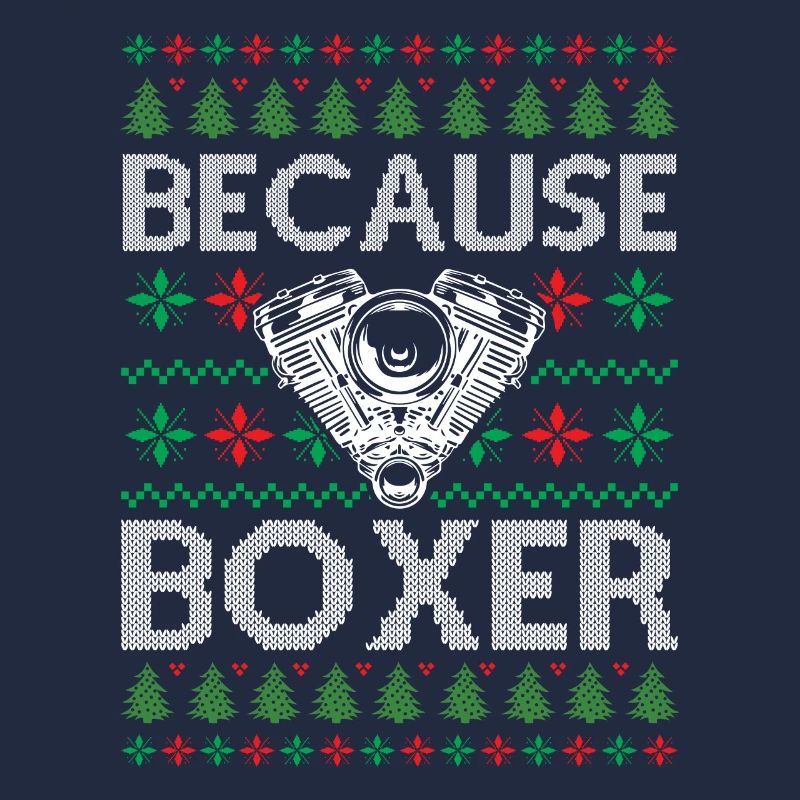 Mechanic V8 Engine Car Tuning Ugly Christmas - Bec