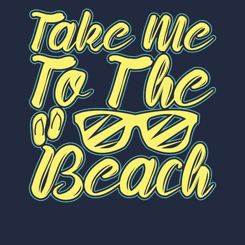 Bring Mich Zum Strand - Sonnenuntergangsstrand
