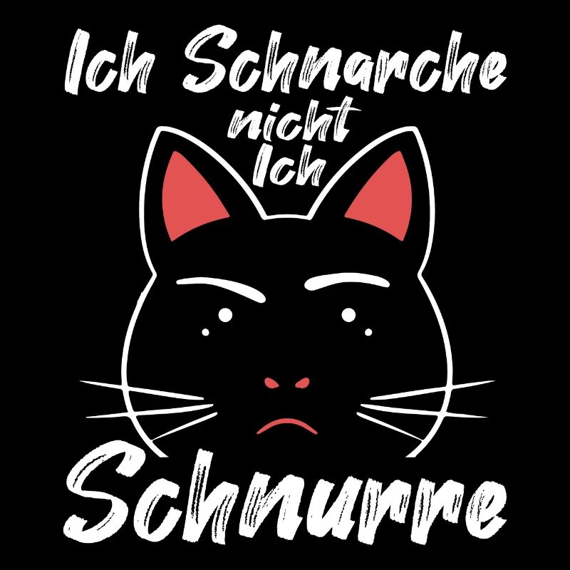 Süßes Schlafshirt Ich Schnarche Nicht Ich