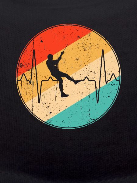 Climbing retro heartbeat
