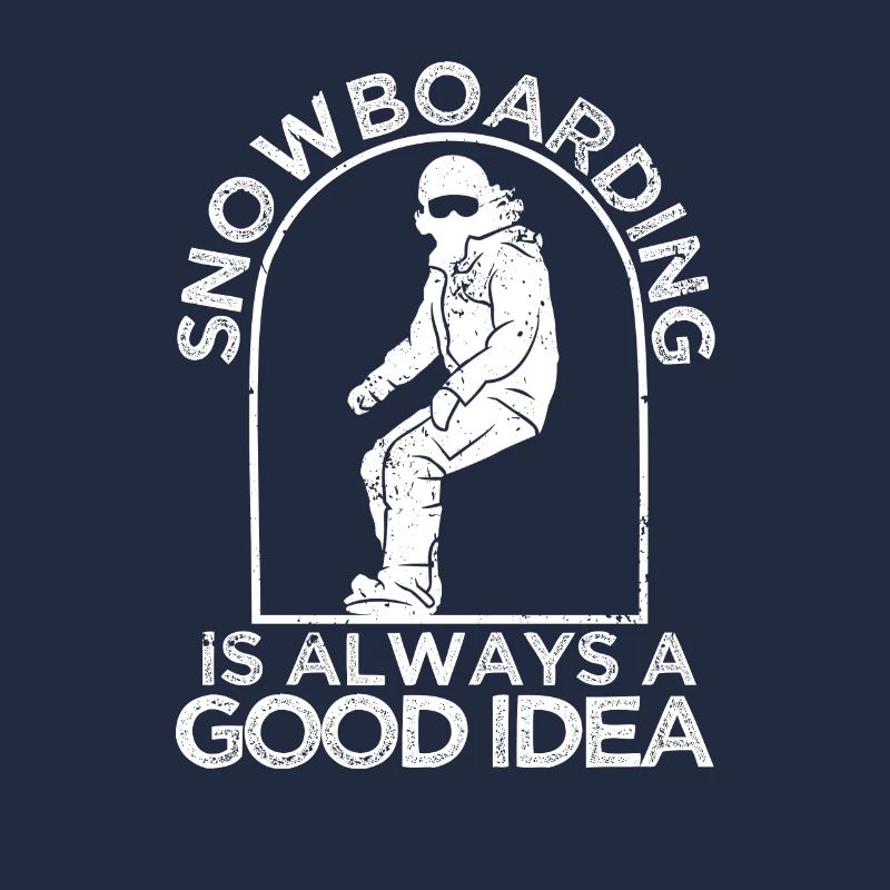Wintersport Snowboarder Snowboarden ist immer eine