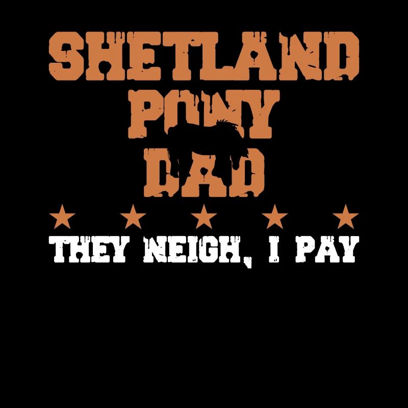 Père du cheval - Poney Shetland