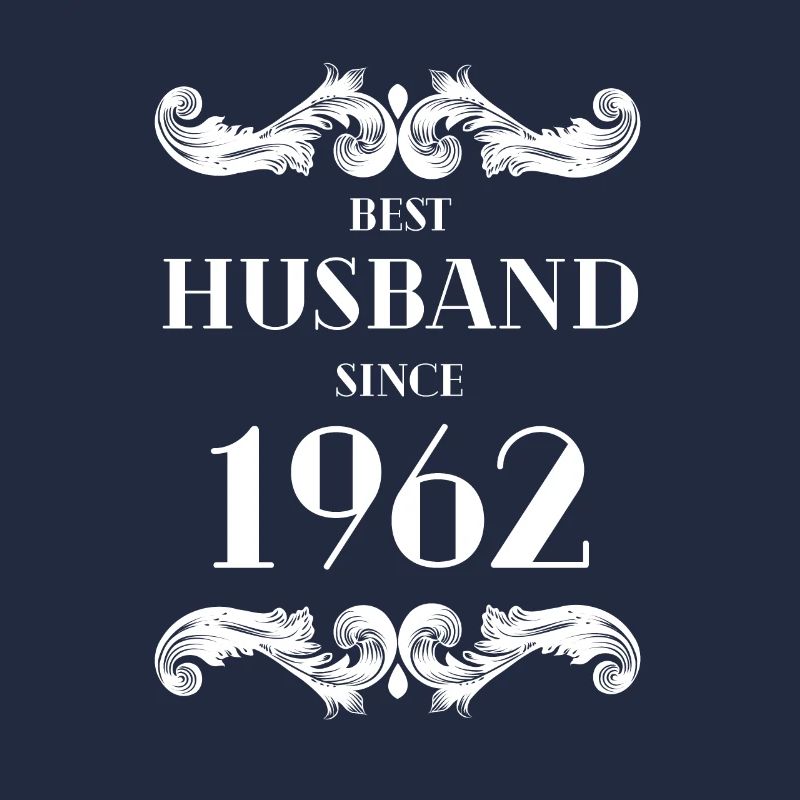 Bester Ehemann seit 1962 Hochzeitstag