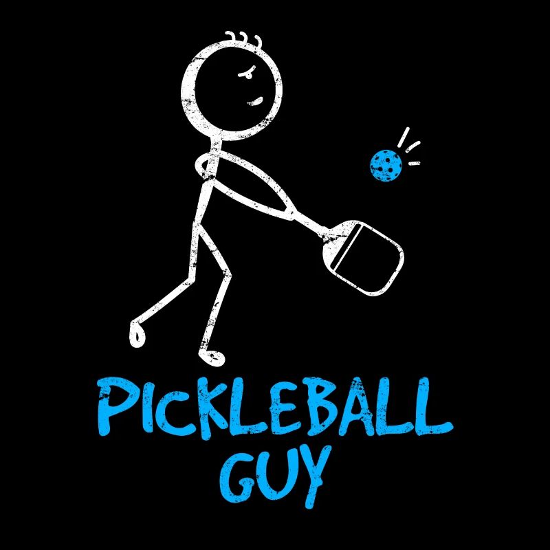 Drôle Pickleball Design Hommes Garçons Guy Pickleball Pl