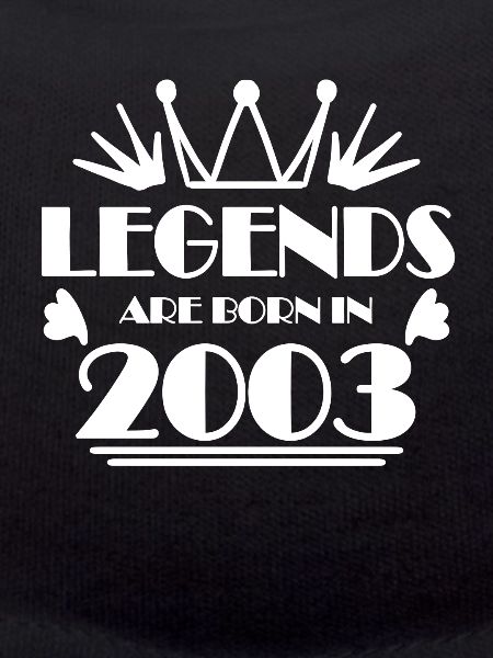 2003 - Born 2003