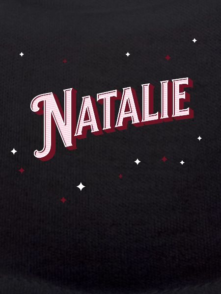 Natalie's name personalized