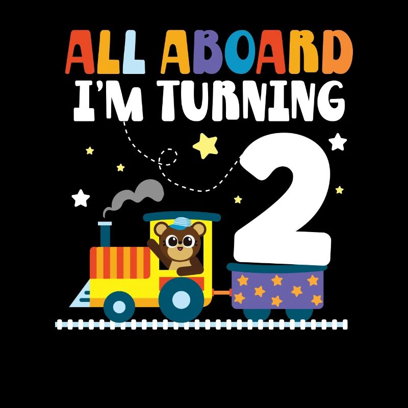 2 birthday All Aboard in tuning 2 2 years