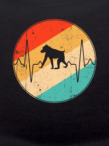 Monkey Retro Heartbeat