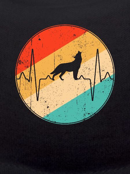 Wolf Retro Heartbeat