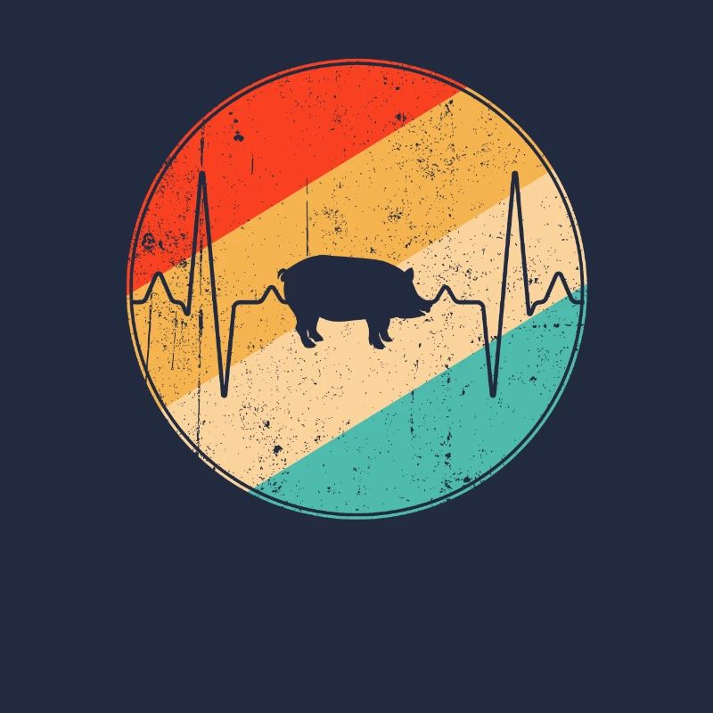 Turtle Retro Heartbeat