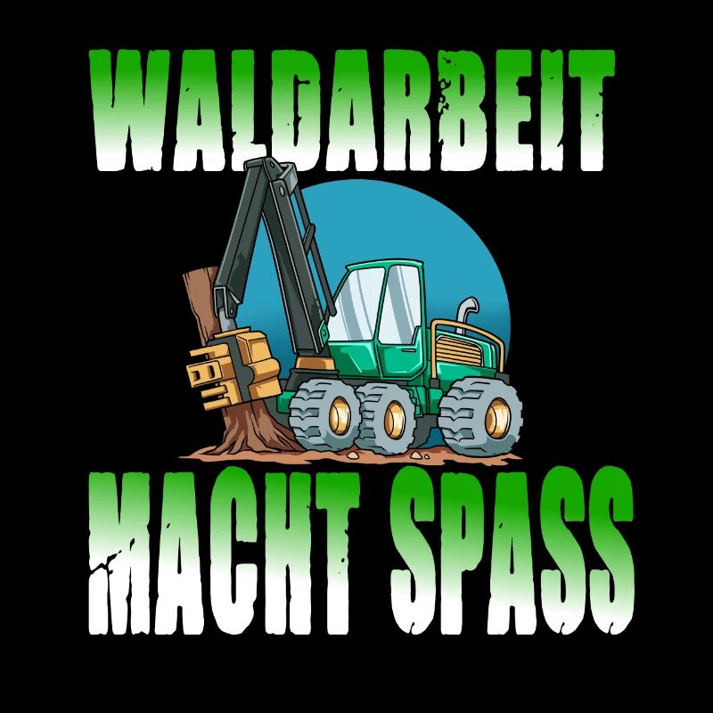 Waldarbeit macht Spass