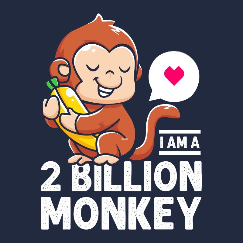 Ich Bin Ein 2-millionen-affe Banane Warmes Gefühl