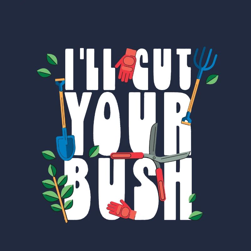Je vais couper votre jardinage de brousse