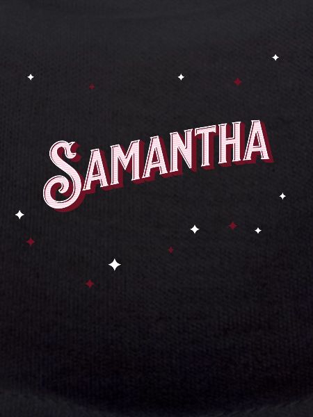 Samantha's name personalized