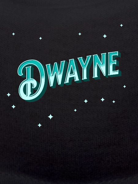 Dwayne name personalized