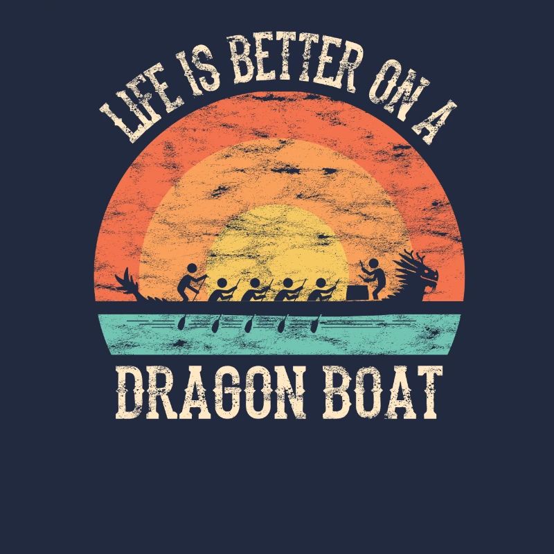 Chinesisches Drachenboot-Bootsrennen