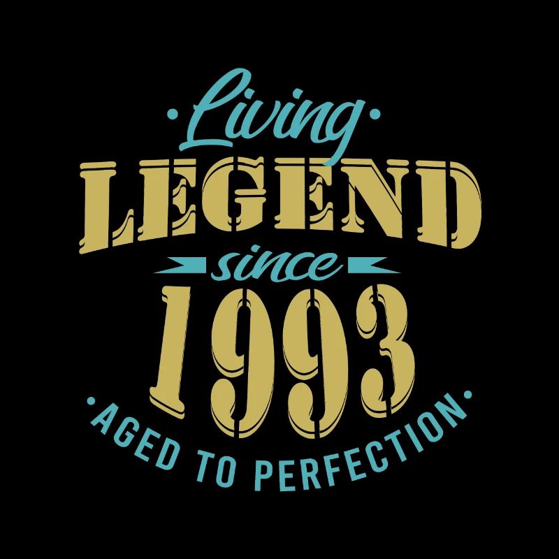 Lebende Legende seit 1993 Geburtstag Modern