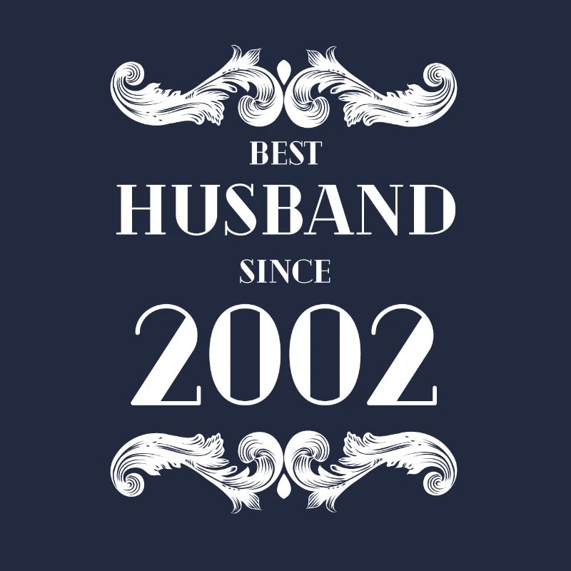 Bester Ehemann seit 2002 Hochzeitstag