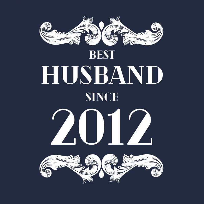 Bester Ehemann seit 2012 Hochzeitstag