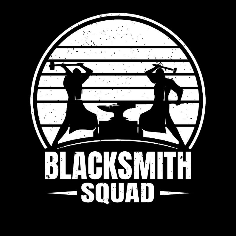 Blacksmithing Anvil Blacksmith Squad Gift Idea