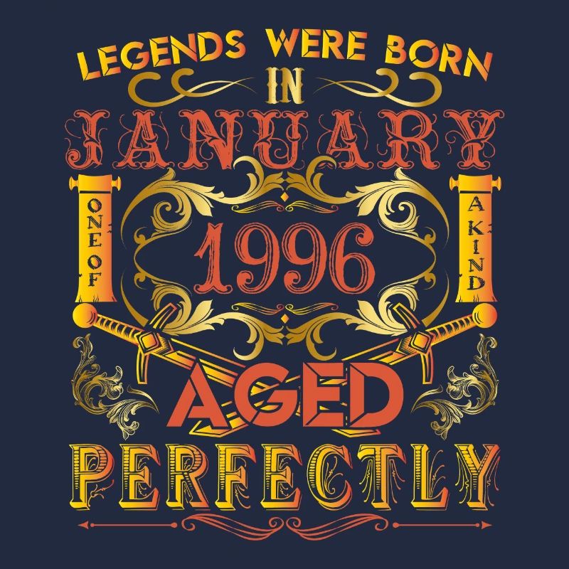 Januar 1996 - Geburtstag 1996 wurden Legenden geboren.
