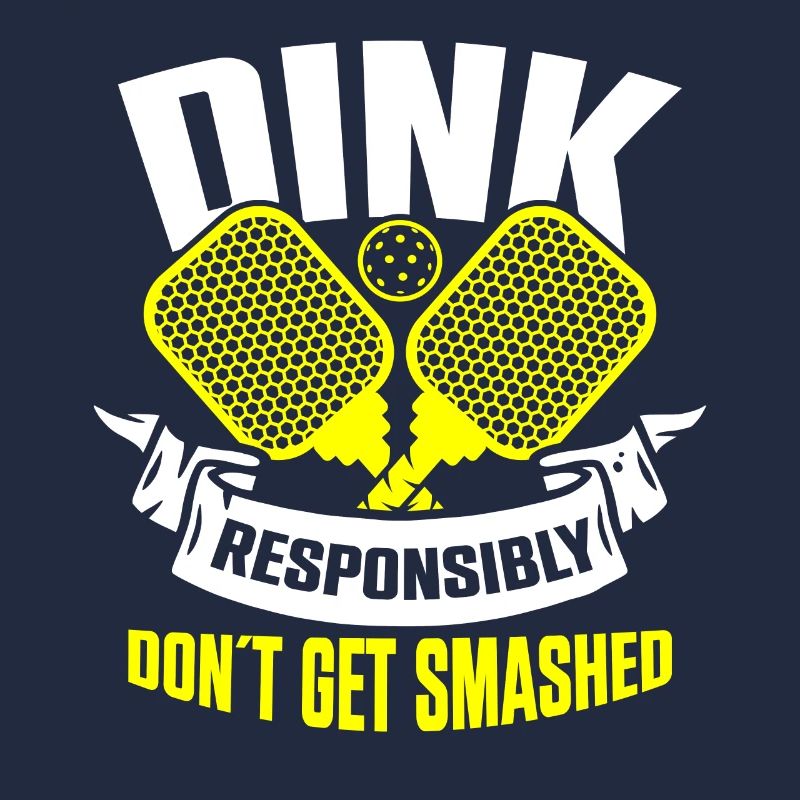 Dink de manière responsable ne vous faites pas écraser pickleball