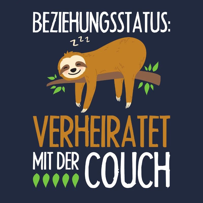 Faultier Sloth Langschläfer Spruch Nachthemd