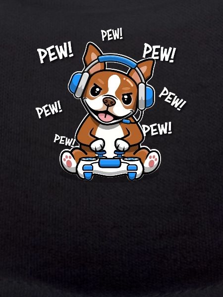Red Boston Terrier