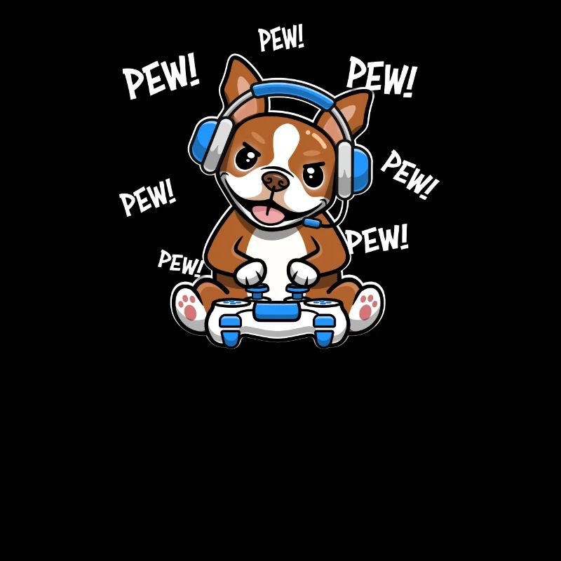 Roter Boston Terrier