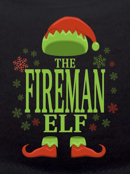 Fireman Christmas Elf