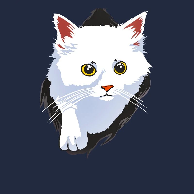 CHAT BLANC
