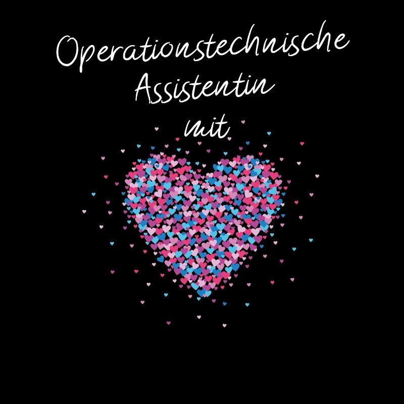 Operationstechnische Assistentin mit Herz Klinik