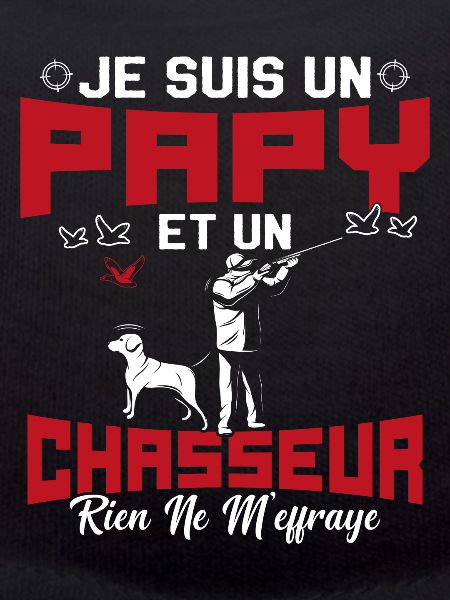Papy et Chasseur Humour Cadeau
