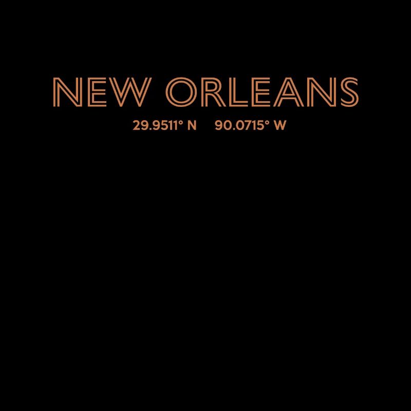 USA City Coordinates - New Orleans