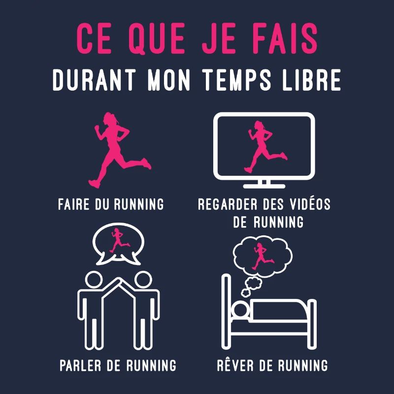 running temps libre cadeau coureuse femme