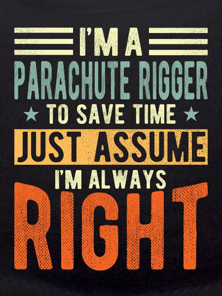 Parachute rigger