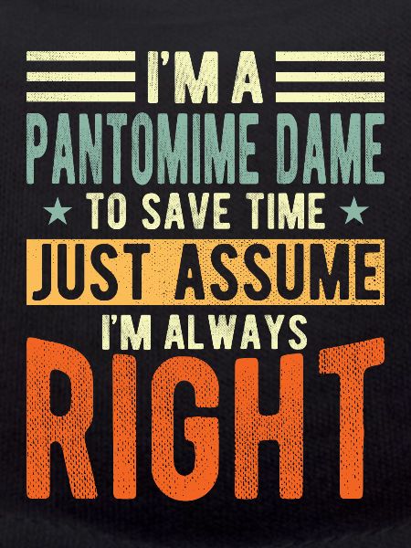 Pantomime Dame