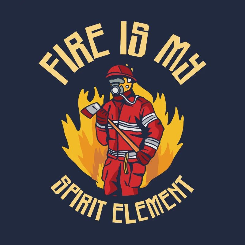 Feuer Geist Element Feuerwehrmann Feuerwehrmann