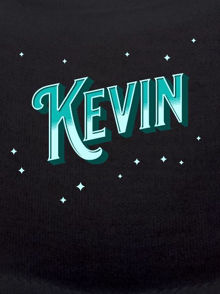 Kevin's name personalized