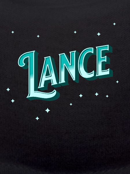 Lance Namen personalisiert