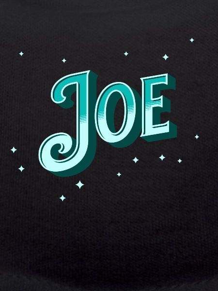 Joe name personalized