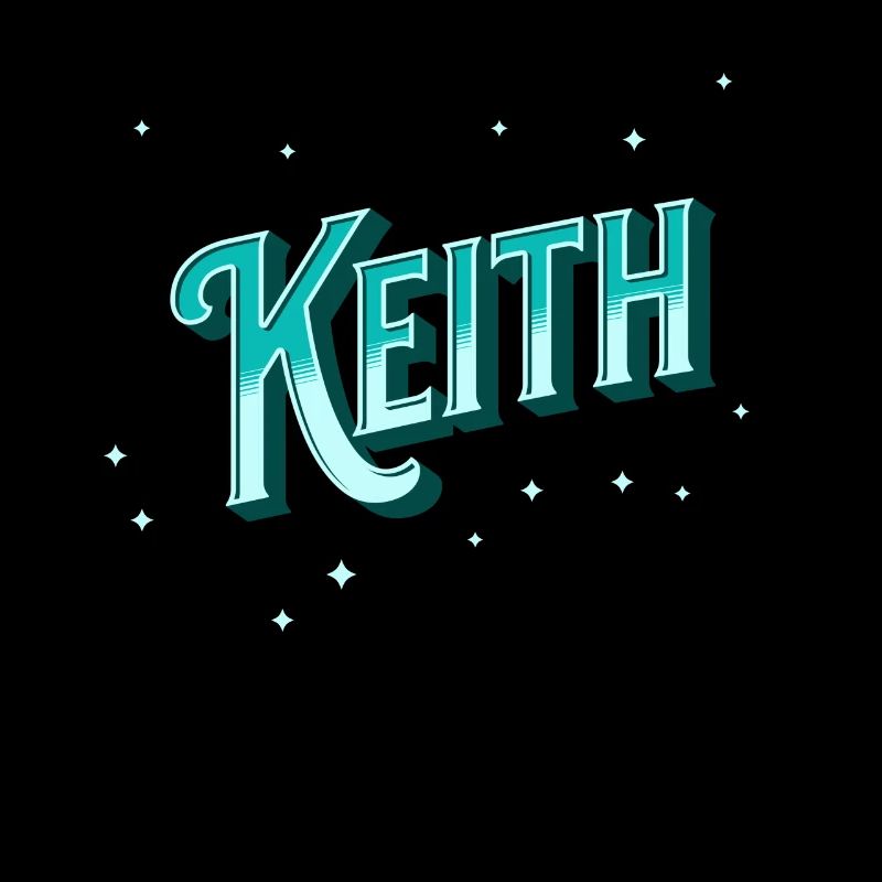 Keith Namen personalisiert